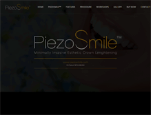 Tablet Screenshot of piezosmile.com